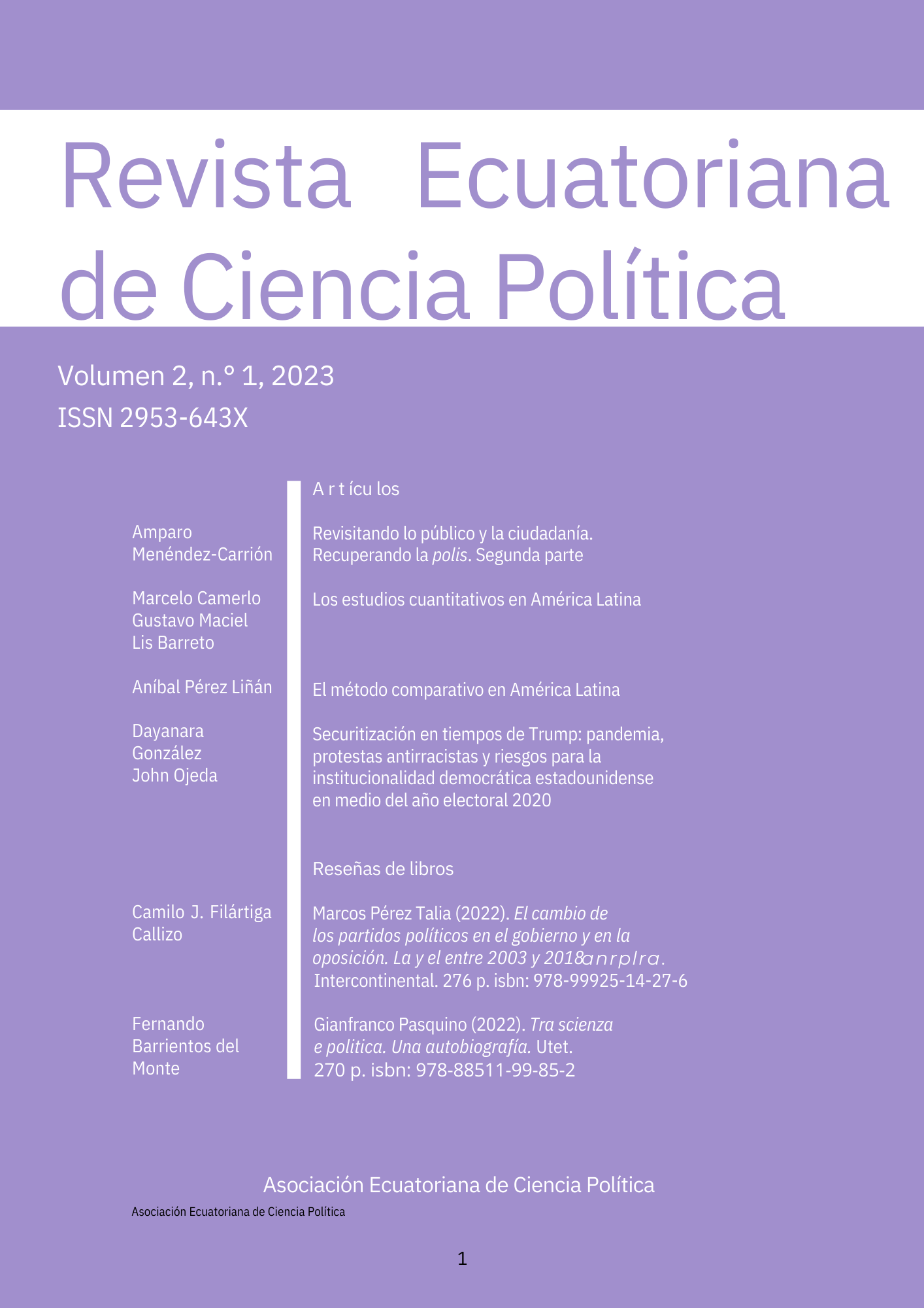 Marcos Pérez Talia (2022). . Intercontinental. 276 p. El cambio de los partidos políticos en el gobierno y en la oposición. La ANR y el PLRA entre 2003 y 2018 ISBN : 978-99925-14-27-6